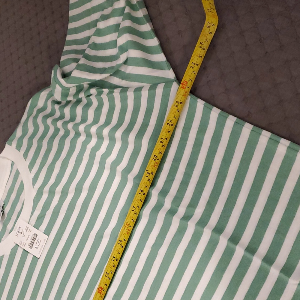NWT J Crew Striped Ringer Tee - Picture 4 of 4
